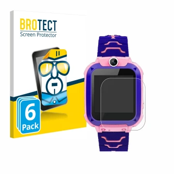 Parte frontal de un envase de producto con el logotipo de la marca BROTECT. Al lado se muestra el dispositivo Bothergu Kids Sm