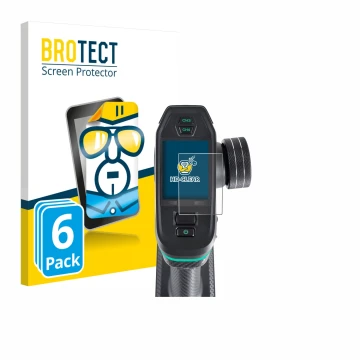 Parte frontal de un envase de producto con el logotipo de la marca BROTECT. Al lado se muestra el dispositivo DumboRC DDF-350 