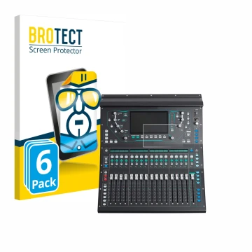 Parte frontal de un envase de producto con el logotipo de la marca BROTECT. Al lado se muestra el dispositivo Allen&Heat SQ5 c