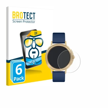 Parte frontal de un envase de producto con el logotipo de la marca BROTECT. Al lado se muestra el dispositivo Reflex Active Se