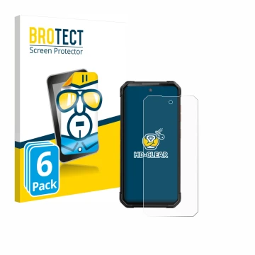 Parte frontal de un envase de producto con el logotipo de la marca BROTECT. Al lado se muestra el dispositivo iiiF150 B2 con s