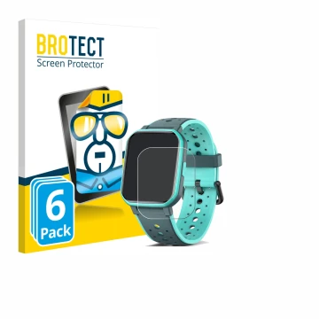 Parte frontal de un envase de producto con el logotipo de la marca BROTECT. Al lado se muestra el dispositivo Joyele H79 1.5