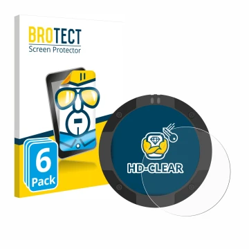 Parte frontal de un envase de producto con el logotipo de la marca BROTECT. Al lado se muestra el dispositivo Beeline Moto II 