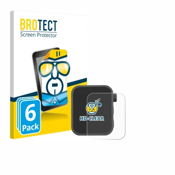 Parte frontal de un envase de producto con el logotipo de la marca BROTECT. Al lado se muestra el dispositivo Godox X3 con su 