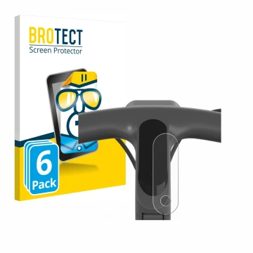 Parte frontal de un envase de producto con el logotipo de la marca BROTECT. Al lado se muestra el dispositivo Egret Ey 1 con s