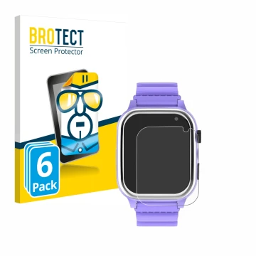 Parte frontal de un envase de producto con el logotipo de la marca BROTECT. Al lado se muestra el dispositivo Jubunrer Kids Sm