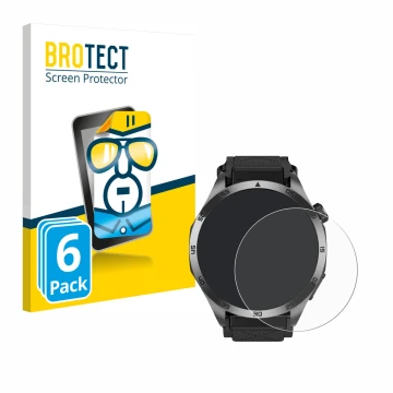Parte frontal de un envase de producto con el logotipo de la marca BROTECT. Al lado se muestra el dispositivo Knauermann Pro 3