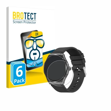 Parte frontal de un envase de producto con el logotipo de la marca BROTECT. Al lado se muestra el dispositivo Knauermann Pro 3