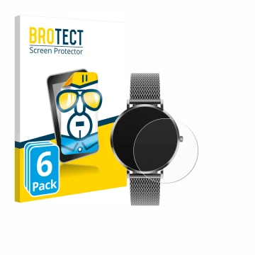 Parte frontal de un envase de producto con el logotipo de la marca BROTECT. Al lado se muestra el dispositivo Pireware Amory 5