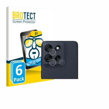Parte frontal de un envase de producto con el logotipo de la marca BROTECT. Al lado se muestra el dispositivo Motorola Moto G5