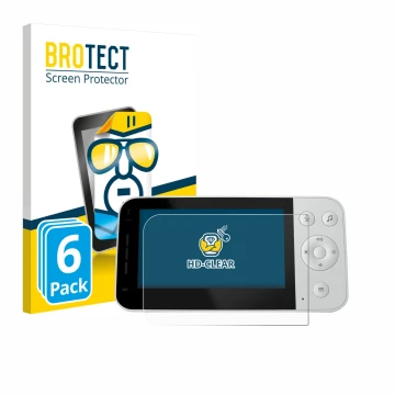 Parte frontal de un envase de producto con el logotipo de la marca BROTECT. Al lado se muestra el dispositivo Philips Avent SC