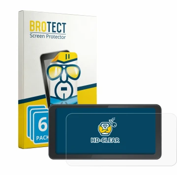 Parte frontal de un envase de producto con el logotipo de la marca BROTECT. Al lado se muestra el dispositivo Spedal CL871 6.2