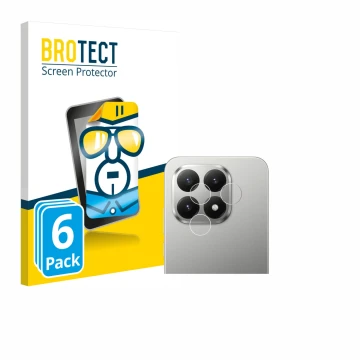 Parte frontal de un envase de producto con el logotipo de la marca BROTECT. Al lado se muestra el dispositivo Xiaomi 15T (SÓLO