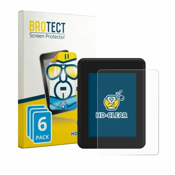 Parte frontal de un envase de producto con el logotipo de la marca BROTECT. Al lado se muestra el dispositivo Neodrives simply