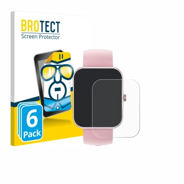 Parte frontal de un envase de producto con el logotipo de la marca BROTECT. Al lado se muestra el dispositivo Ucani S80K 1.83