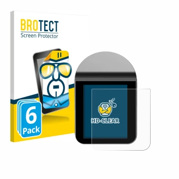 Parte frontal de un envase de producto con el logotipo de la marca BROTECT. Al lado se muestra el dispositivo KitchenBoss G330