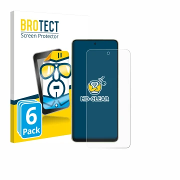 Parte frontal de un envase de producto con el logotipo de la marca BROTECT. Al lado se muestra el dispositivo Oppo A5 Energy c