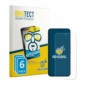 Parte frontal de un envase de producto con el logotipo de la marca BROTECT. Al lado se muestra el dispositivo Oppo K15 Pro Plu