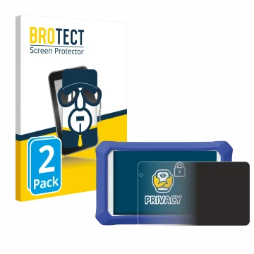Parte frontal de un envase de producto con el logotipo de la marca BROTECT. Al lado se muestra el dispositivo Clementoni Clemp