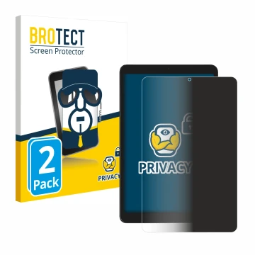 Parte frontal de un envase de producto con el logotipo de la marca BROTECT. Al lado se muestra el dispositivo Doogee T20 Mini 