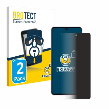 Parte frontal de un envase de producto con el logotipo de la marca BROTECT. Al lado se muestra el dispositivo Oppo Reno 11 F c