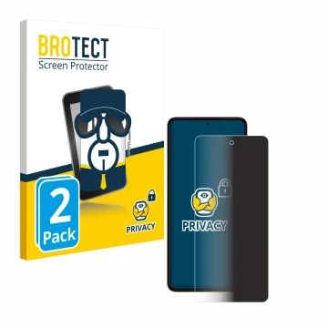 Parte frontal de un envase de producto con el logotipo de la marca BROTECT. Al lado se muestra el dispositivo HMD Pulse Plus c