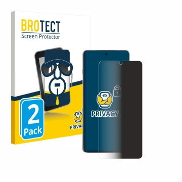 Parte frontal de un envase de producto con el logotipo de la marca BROTECT. Al lado se muestra el dispositivo Oppo Find X8 Pro