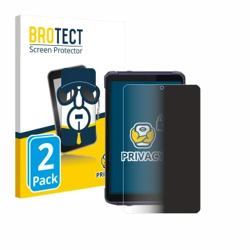 Parte frontal de un envase de producto con el logotipo de la marca BROTECT. Al lado se muestra el dispositivo CHCNAV LT800 con