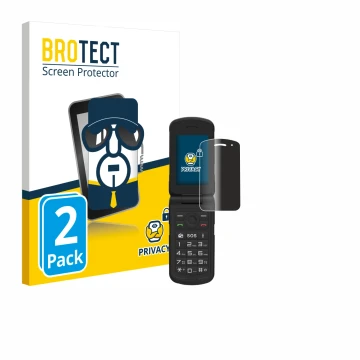 Parte frontal de un envase de producto con el logotipo de la marca BROTECT. Al lado se muestra el dispositivo AGM M10 con su p