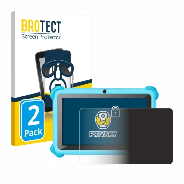 Parte frontal de un envase de producto con el logotipo de la marca BROTECT. Al lado se muestra el dispositivo zcobro KIDS710 7
