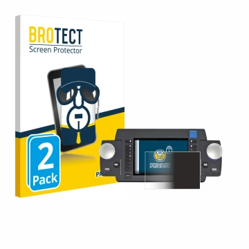 Parte frontal de un envase de producto con el logotipo de la marca BROTECT. Al lado se muestra el dispositivo ESU Ecos 50220 c