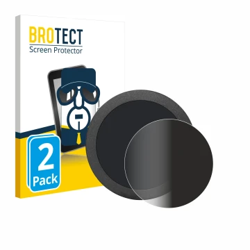 Parte frontal de un envase de producto con el logotipo de la marca BROTECT. Al lado se muestra el dispositivo Elecrow Display 