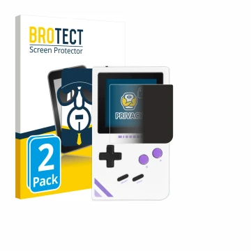 Parte frontal de un envase de producto con el logotipo de la marca BROTECT. Al lado se muestra el dispositivo Modretro Chromat