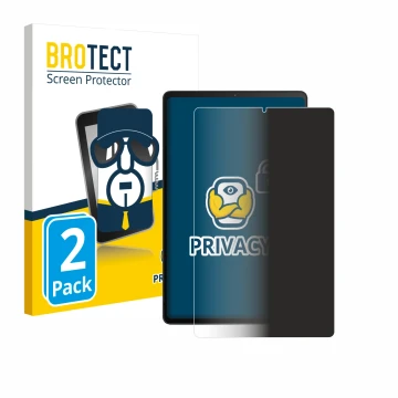 Parte frontal de un envase de producto con el logotipo de la marca BROTECT. Al lado se muestra el dispositivo Xiaomi Black Sha