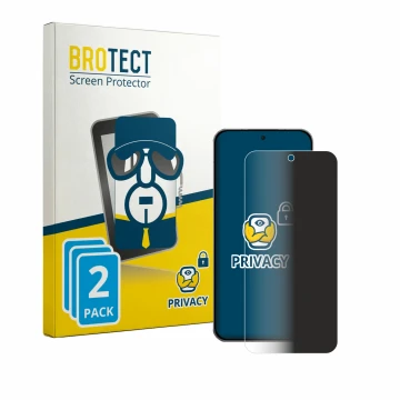 Parte frontal de un envase de producto con el logotipo de la marca BROTECT. Al lado se muestra el dispositivo Oppo K15 Pro con