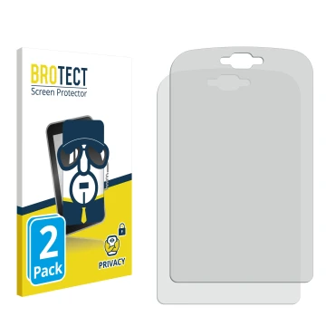 Parte frontal de un envase de producto con el logotipo de la marca BROTECT. Al lado está el protector de pantalla correspondie