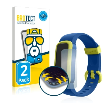 Parte frontal de un envase de producto con el logotipo de la marca BROTECT. Al lado se muestra el dispositivo Biggerfive Vigor