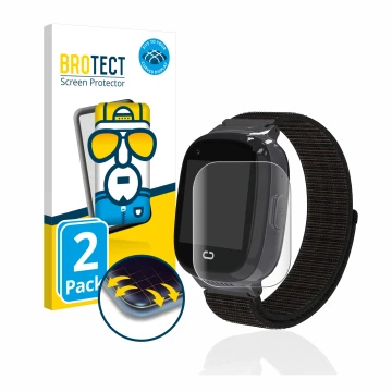 Parte frontal de un envase de producto con el logotipo de la marca BROTECT. Al lado se muestra el dispositivo Pthtechus 4G GPS