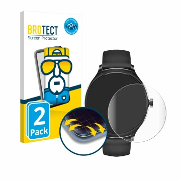 Parte frontal de un envase de producto con el logotipo de la marca BROTECT. Al lado se muestra el dispositivo Pireware Harmony