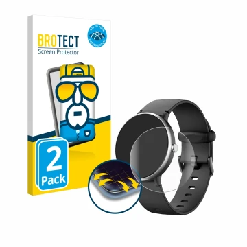 Parte frontal de un envase de producto con el logotipo de la marca BROTECT. Al lado se muestra el dispositivo DIGEEHOT H39r co