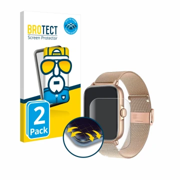 Parte frontal de un envase de producto con el logotipo de la marca BROTECT. Al lado se muestra el dispositivo Pireware Eleganc