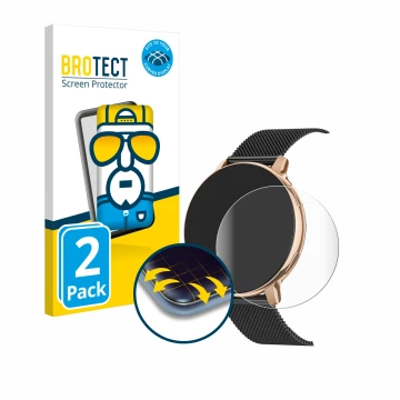 Parte frontal de un envase de producto con el logotipo de la marca BROTECT. Al lado se muestra el dispositivo Naixues S53 1.39