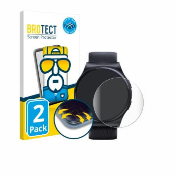 Parte frontal de un envase de producto con el logotipo de la marca BROTECT. Al lado se muestra el dispositivo Motorola Moto Wa