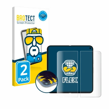 Parte frontal de un envase de producto con el logotipo de la marca BROTECT. Al lado se muestra el dispositivo Google Pixel 9 P