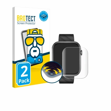 Parte frontal de un envase de producto con el logotipo de la marca BROTECT. Al lado se muestra el dispositivo Bekomiya Smartwa