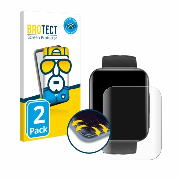 Parte frontal de un envase de producto con el logotipo de la marca BROTECT. Al lado se muestra el dispositivo Dakofied D1 con 