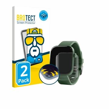 Parte frontal de un envase de producto con el logotipo de la marca BROTECT. Al lado se muestra el dispositivo Reflex Active SE