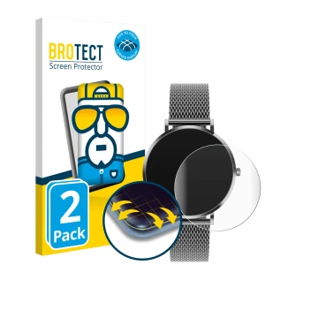 Parte frontal de un envase de producto con el logotipo de la marca BROTECT. Al lado se muestra el dispositivo Pireware Amory 5