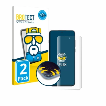 Parte frontal de un envase de producto con el logotipo de la marca BROTECT. Al lado se muestra el dispositivo OnePlus Nord 5 c