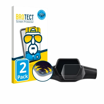 Parte frontal de un envase de producto con el logotipo de la marca BROTECT. Al lado se muestra el dispositivo Segway Ninebot Z